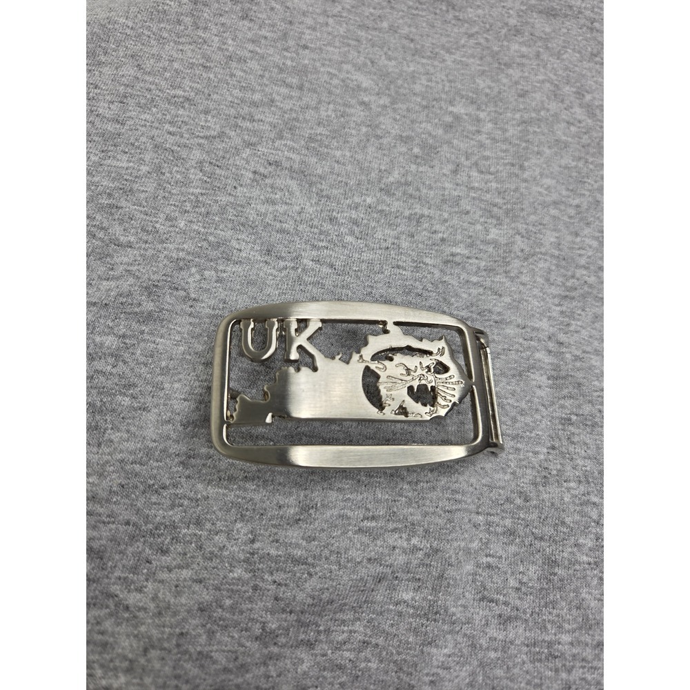 University of Kentucky Wildcats Artisan Cut Out UK Belt Buckle